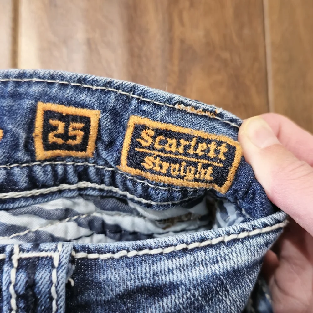 Rock Revival Jeans Size 25 Scarlett Straight - Picture 7 of 7